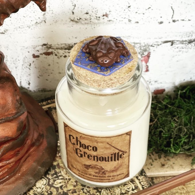 Bougie Choco Grenouille