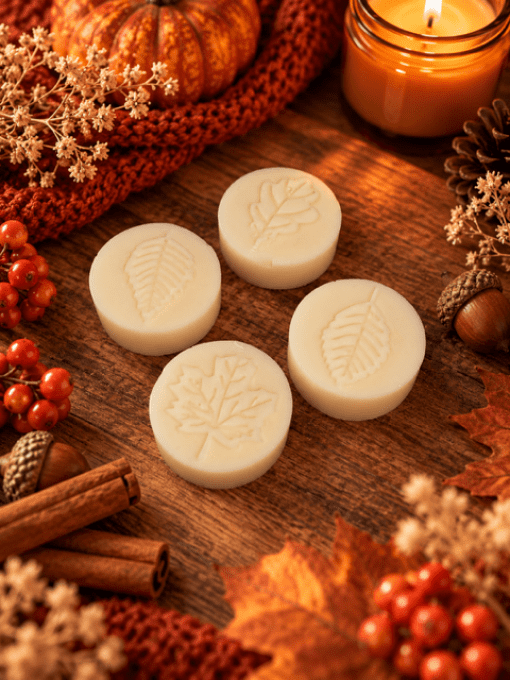 Lot de 4 fondants parfumés "Autumn vibes" 1 parfum au choix