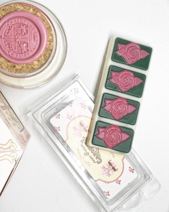 Bougie seau de cire Carrousel parfum Pomme d'amour