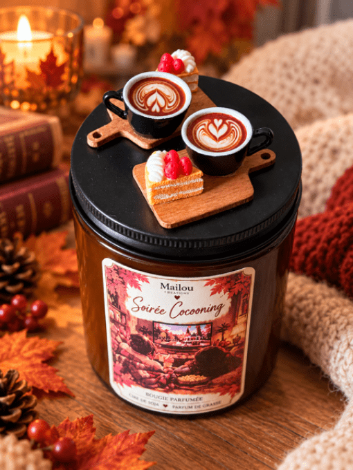 Bougie parfumée "Soirée cocooning"      
