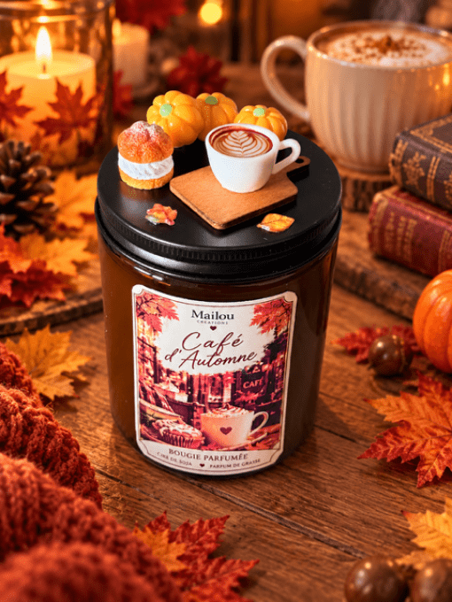 Bougie parfumée "Café d'automne"     
