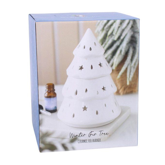 Brûleur Sapin enneigé