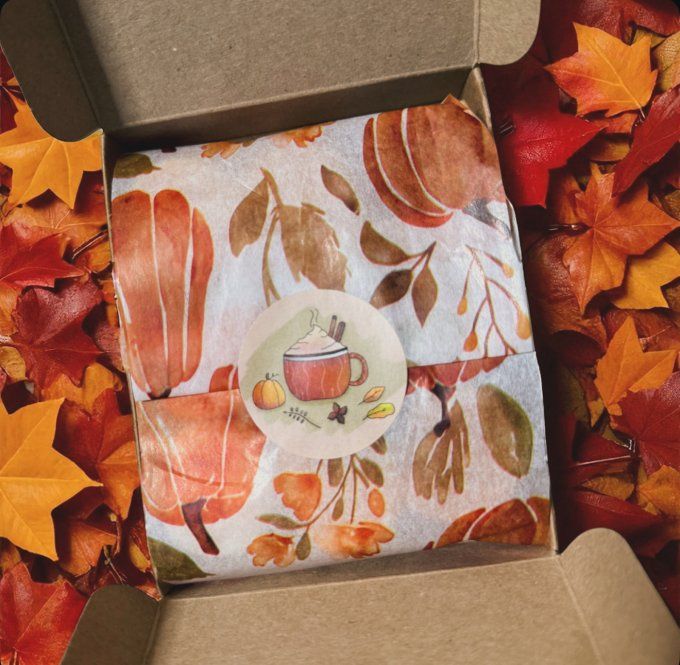 Coffret de fondants parfumés "réconfort d'automne" 