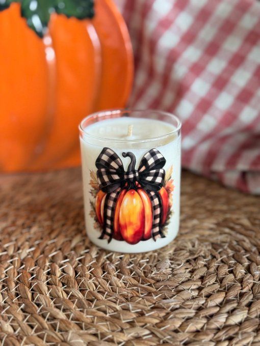 Petite bougie "Cutie Pumpkin" parfum Croissant