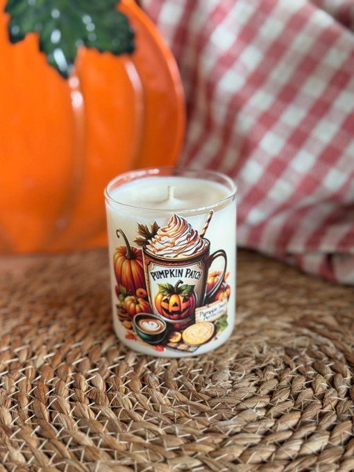 Petite bougie "Pumpkin Patch" parfum Citrouille aux épices