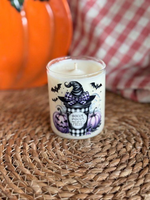 Petite bougie "Hocus Pocus" parfum Infusion envoutante aux baies
