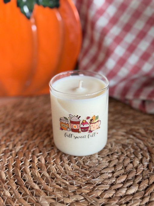 Petite bougie "Fall sweet fall" parfum Nougat