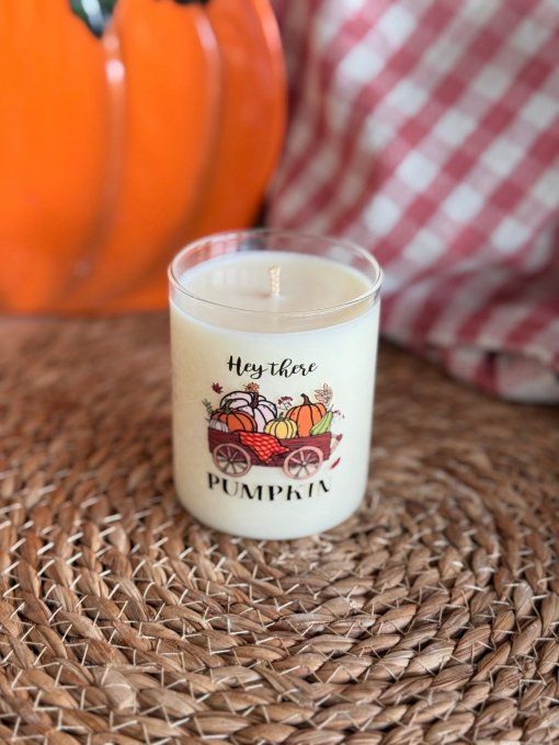 Petite bougie "Hey there Pumpkin" parfum Brioche