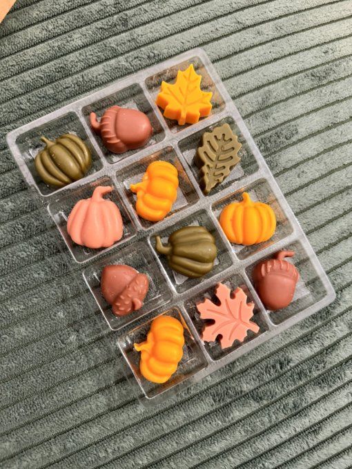 Coffret de 12 fondants parfumés à composer