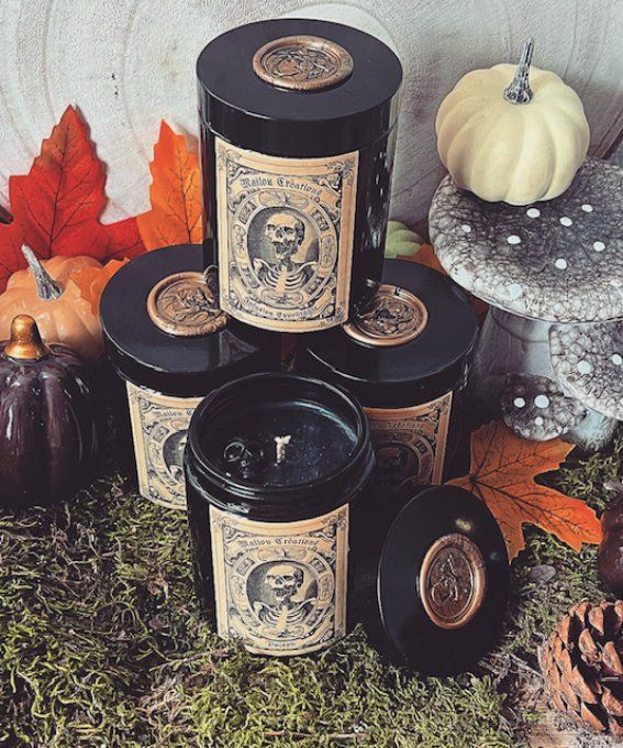 Bougies macabres parfum au choix