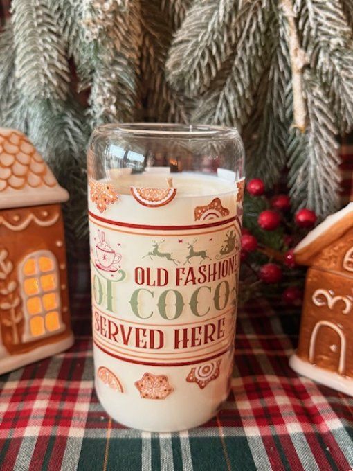 Grande bougie "Epices de Noel" parfum au choix  