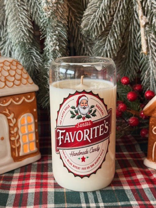 Grande bougie "Santa's favorite's" parfum Figues noires & miel