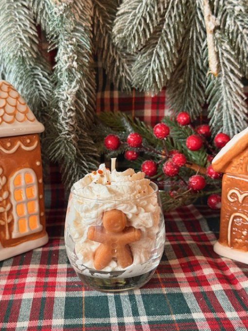 Petite Bougie gourmande parfum pain d'épices