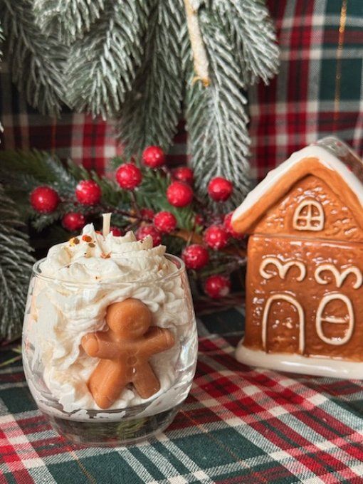 Petite Bougie gourmande parfum pain d'épices