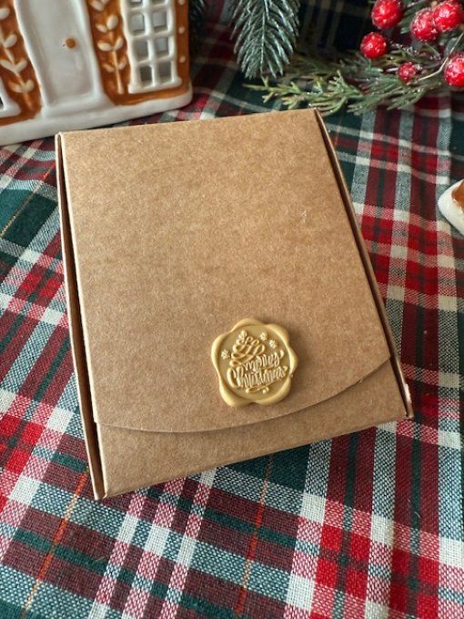 Coffret de fondants parfumés "bonhommes de noel"   