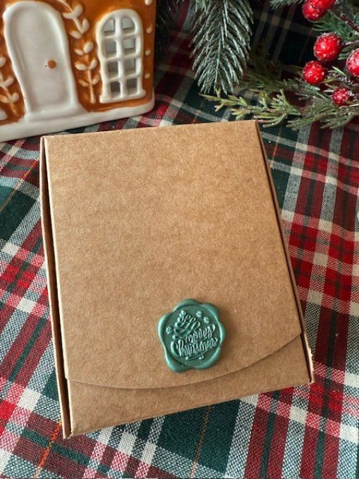 Coffret de fondants parfumés "cadeaux de noel"  