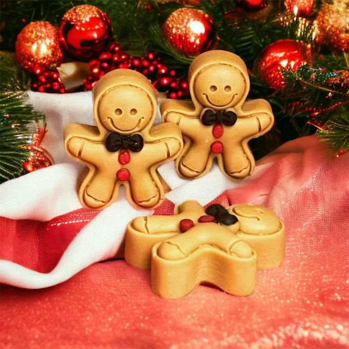 Gros fondant bonhomme pain d'épices parfum au choix