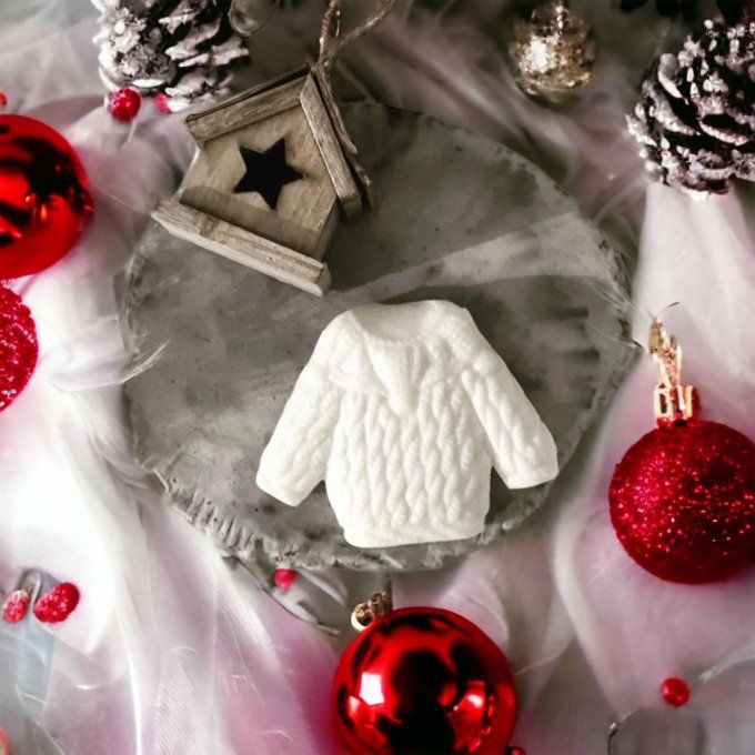 Gros fondant pull de Noël vendu à l'unité