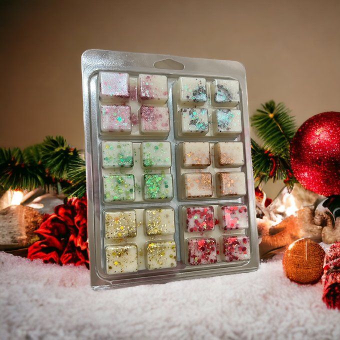 Grand coffret de 6 x 4 cubes de fondants parfumés