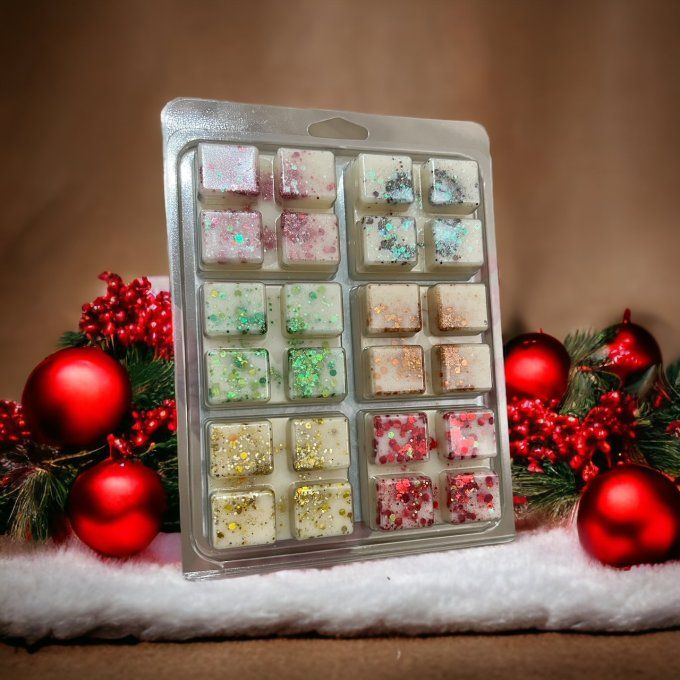Grand coffret de 6 x 4 cubes de fondants parfumés