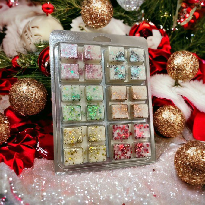 Grand coffret de 6 x 4 cubes de fondants parfumés