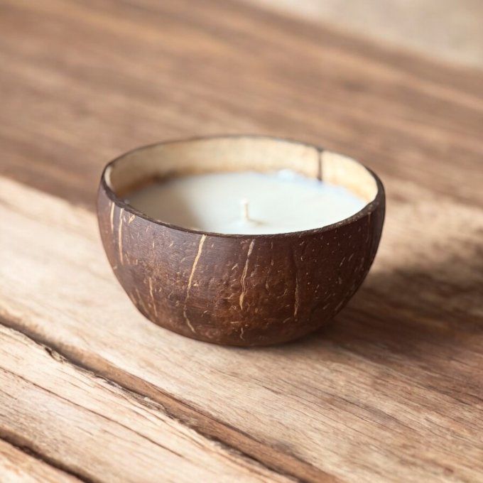 Bougie coco parfum au choix