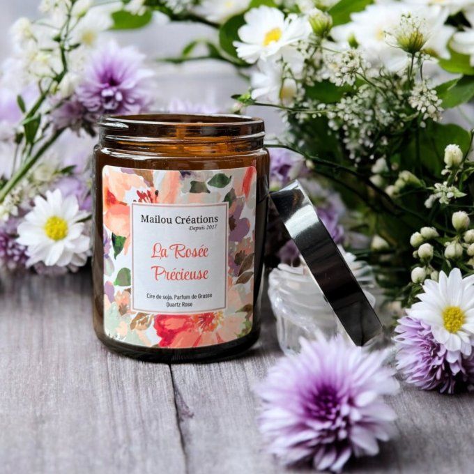 Bougie parfumée "La rosée précieuse" 
