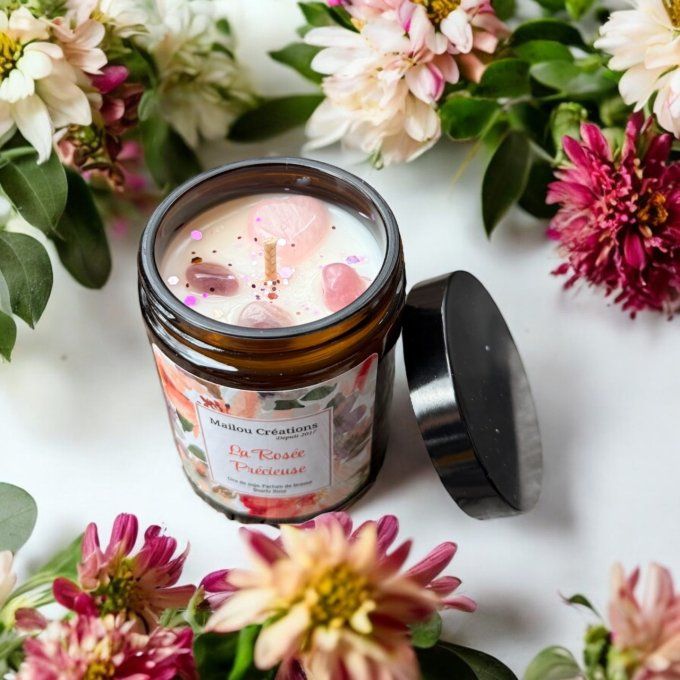 Bougie parfumée "La rosée précieuse" 