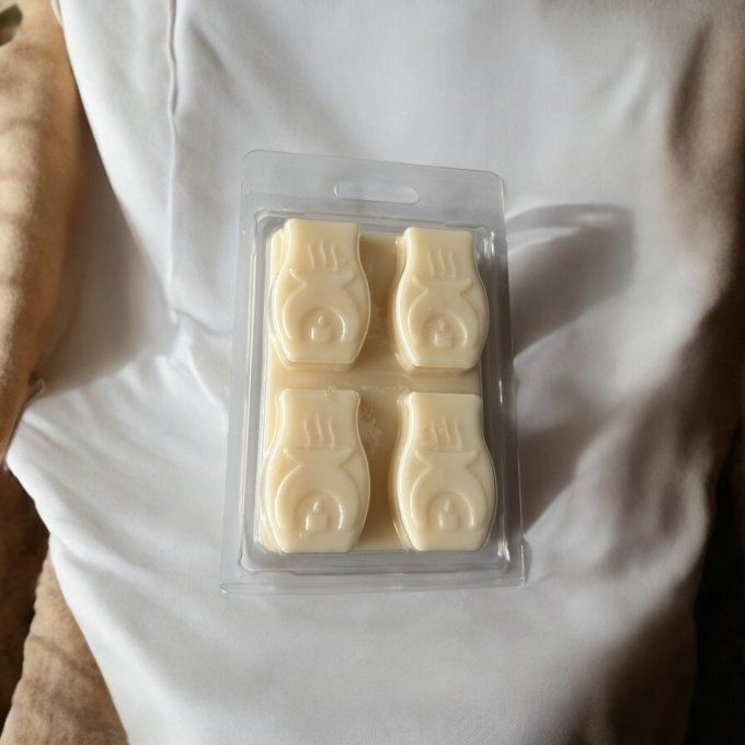 Plaquette de fondant parfumé motifs 4 bruleurs