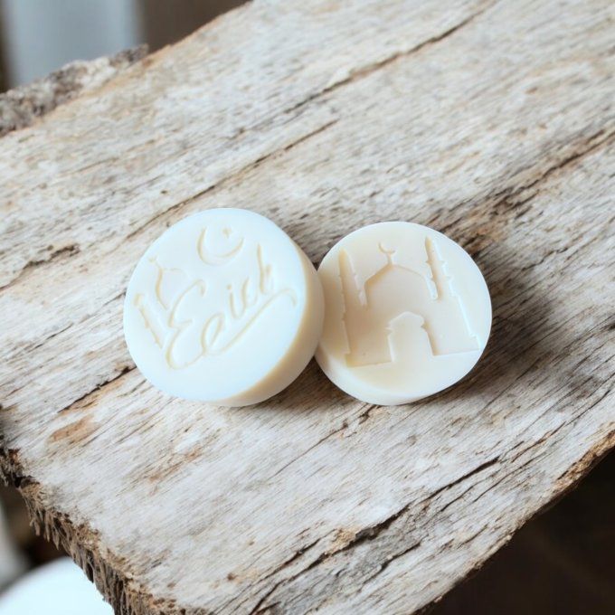 Lot de 2 gros fondants parfumés  Eid & Mosquée parfums au choix