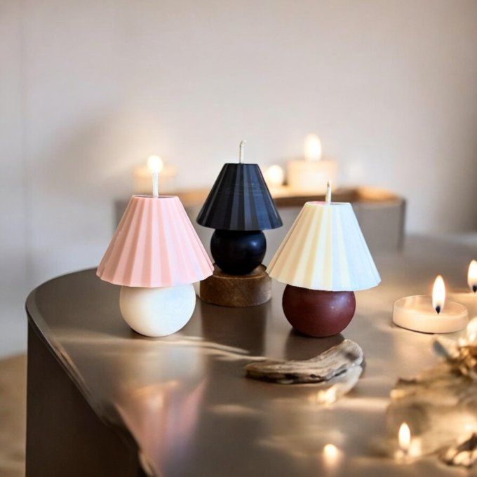 Bougie petite lampe à personnaliser