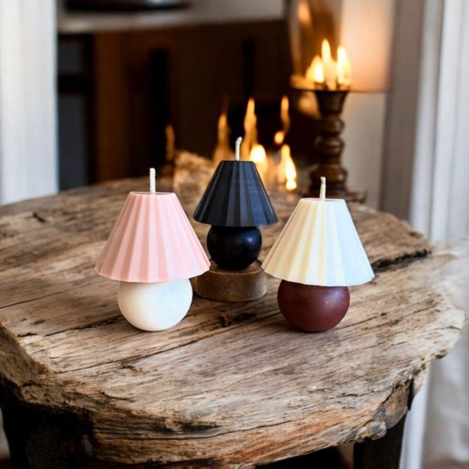 Bougie petite lampe à personnaliser