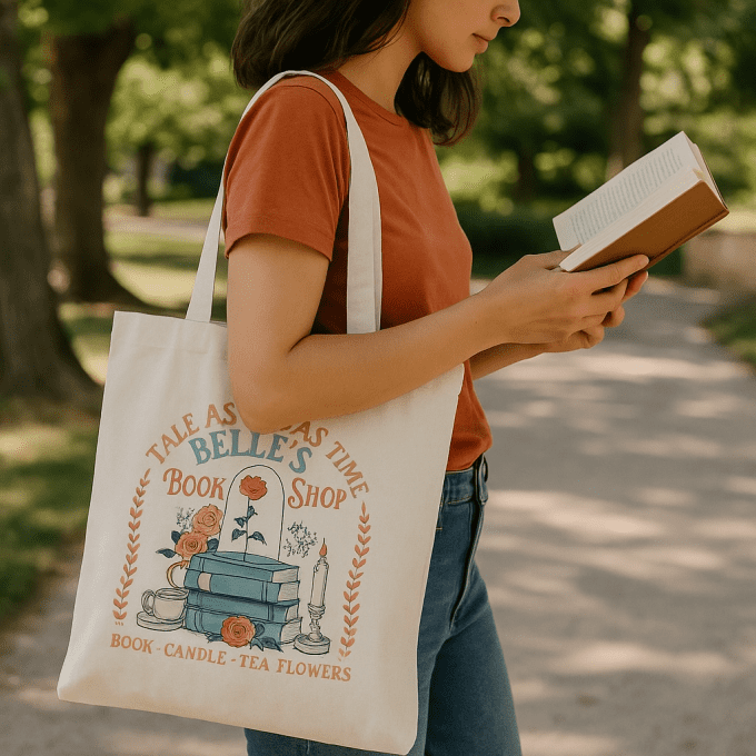 Tote Bag Belle's Book Shop
