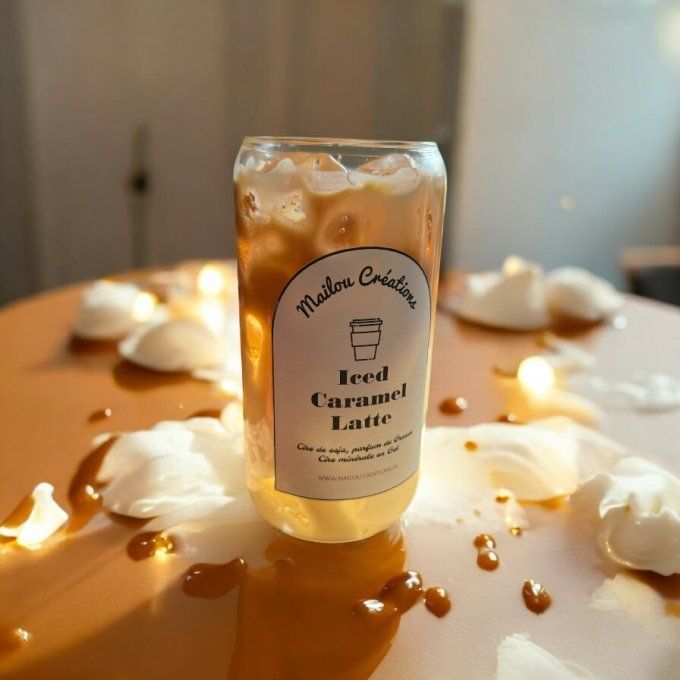 Grande bougie Iced Caramel Latte