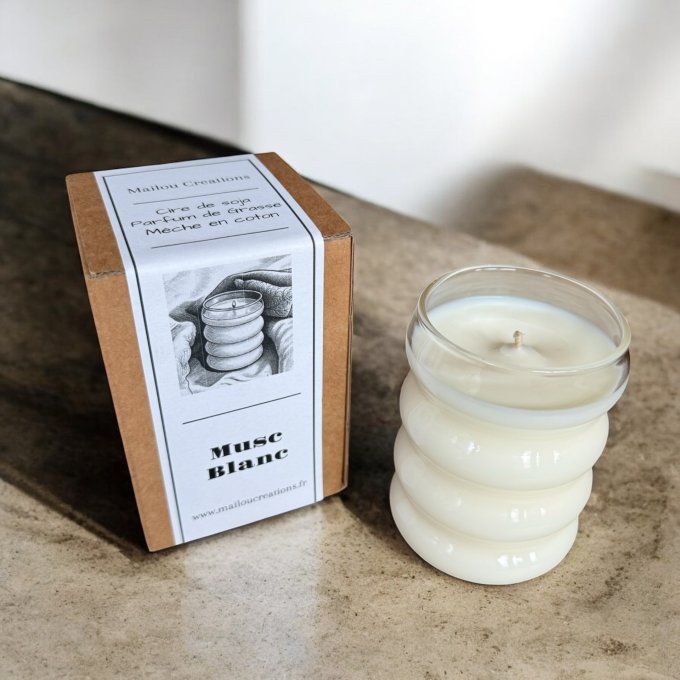 Bougie "aesthetic" parfum au choix