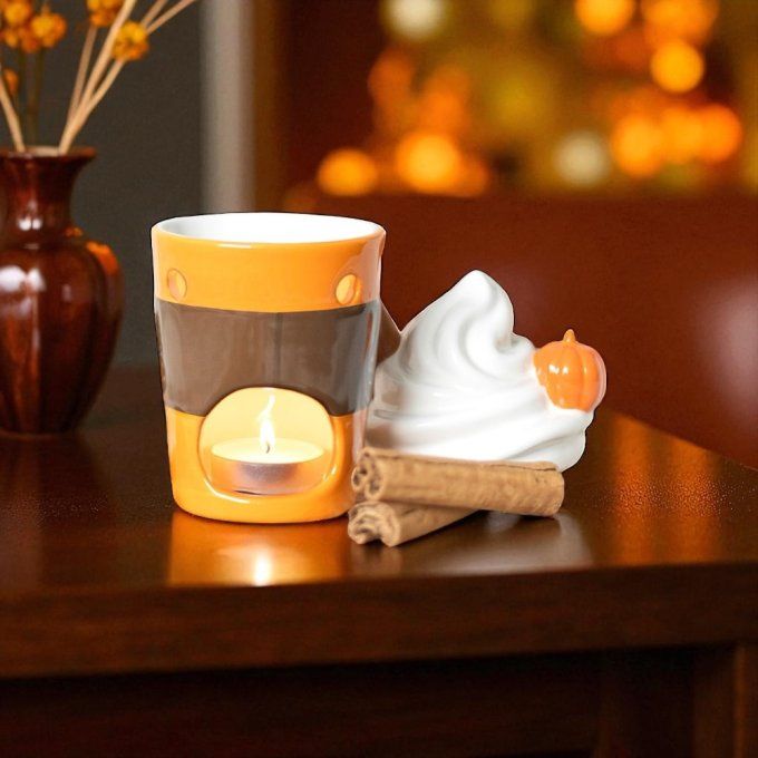 PRECOMMANDE - Bruleur en céramique Pumpkin Spice Latte