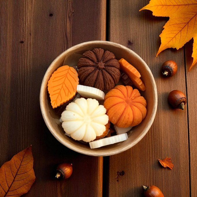 Pot de fondants d'automne parfum au choix