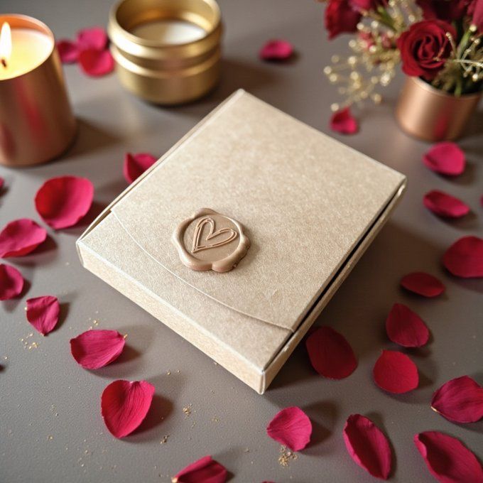 Coffret de 6 fondants parfumés "Sweet Heart" 