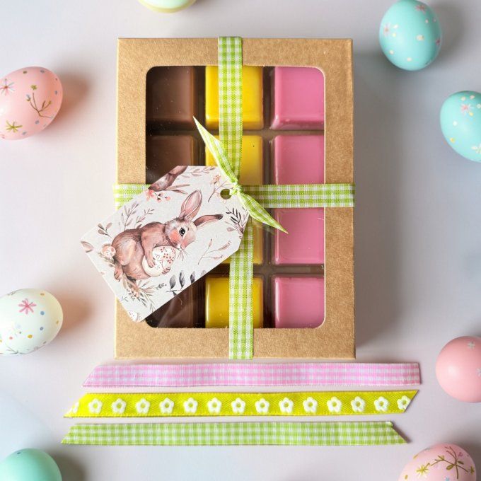 Coffret de Pâques tricolore - 3 parfums au choix 