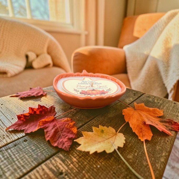 Petite bougie citrouille parfum Pumpkin Spice