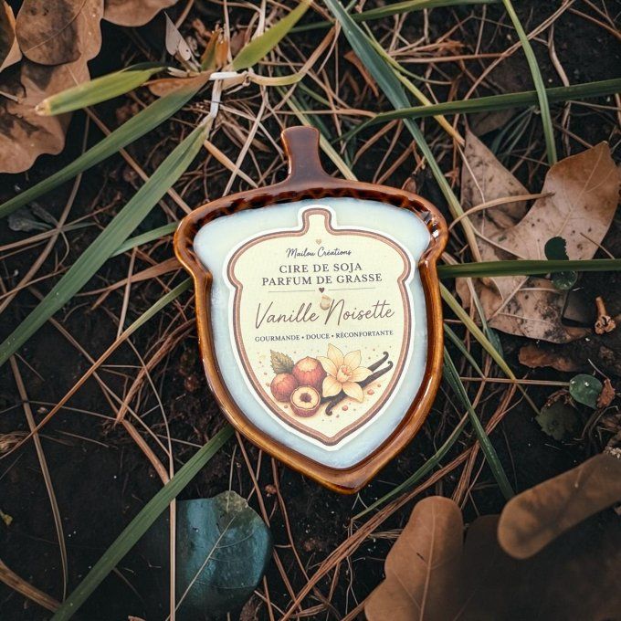 Petite bougie Gland parfum Vanille noisette