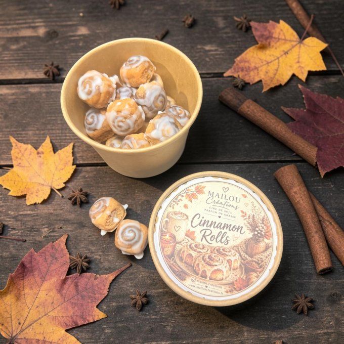 Pot de fondants Mini Cinnamon Rolls parfum Cinnamon Rolls