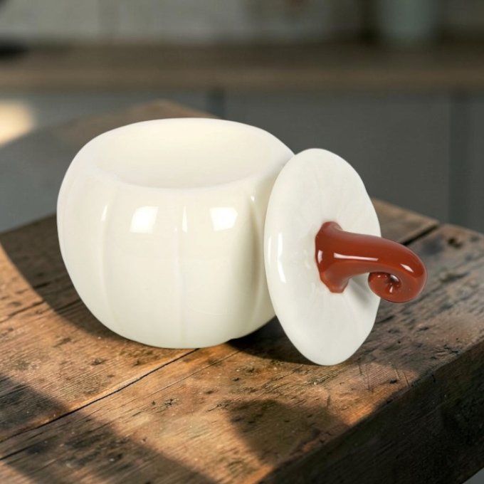Brûleur Citrouille Blanche et Marron