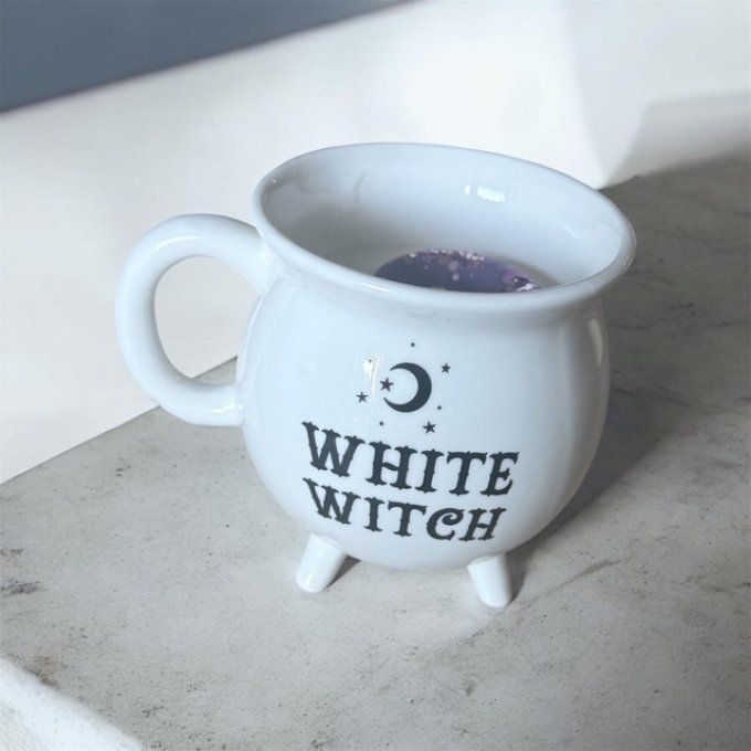 Grosse bougie "White witch" parfum Sauge