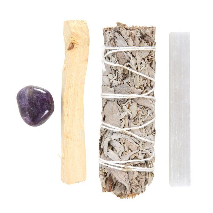 Kit de purification avec cristal d'améthyste