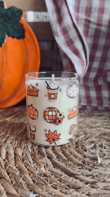 Petite bougie "Autumn vibes" parfum au choix